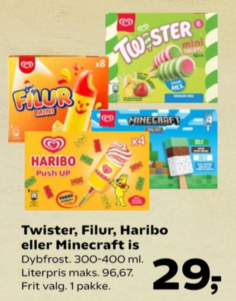 Frisko, Filur Mini ispinde