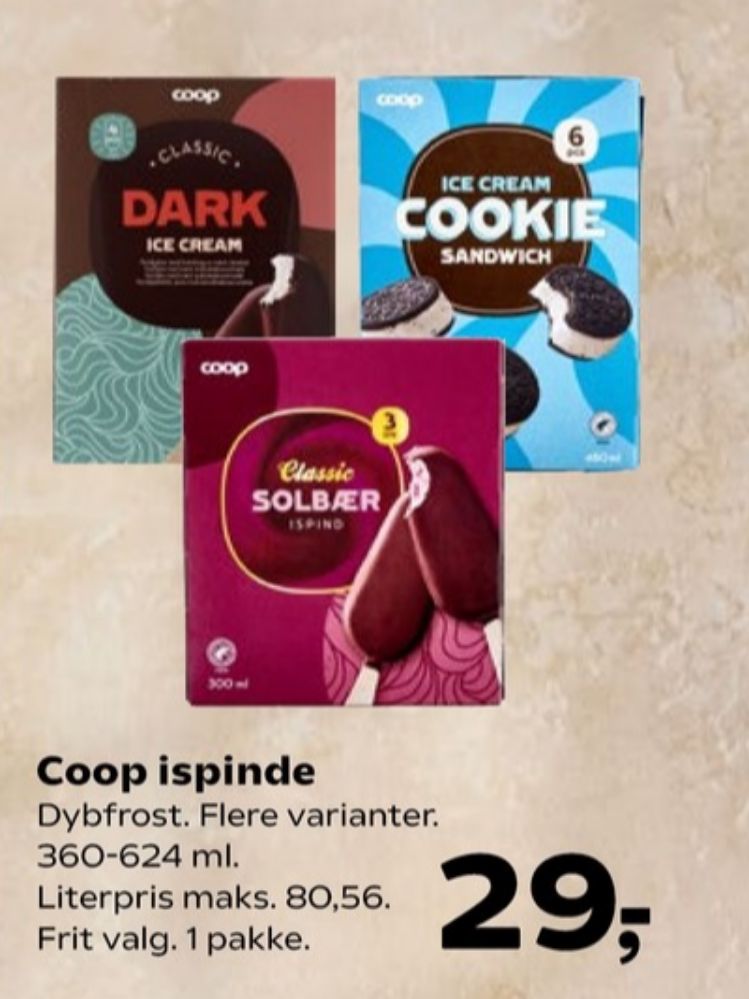 Coop, Cookie Sandwich