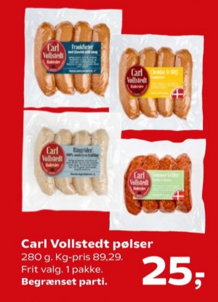 Carl Vollstedt's Eftf., Ringriderpølser