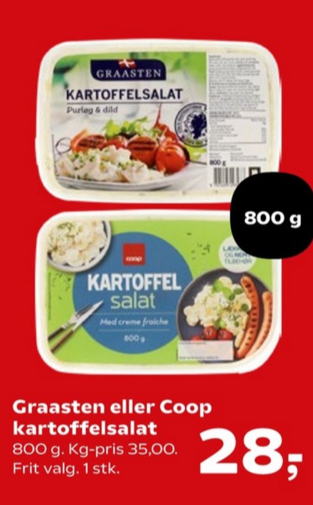 Coop, Kartoffelsalat