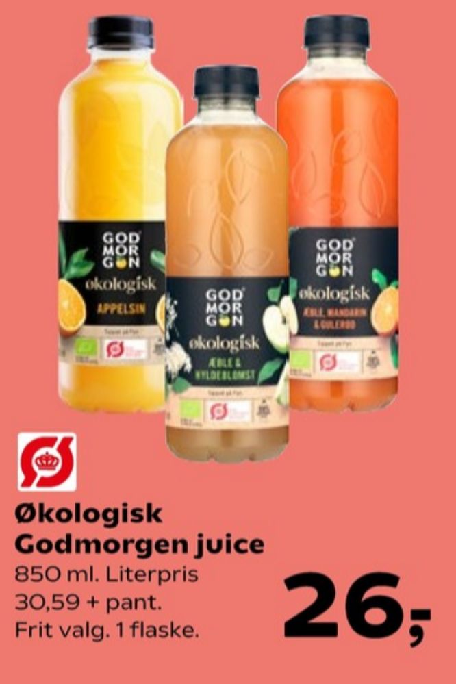 GodMorgen, Æblejuice Hyldeblomst