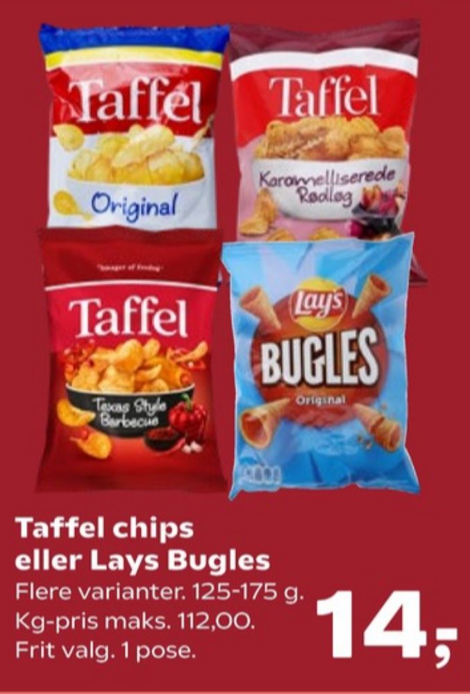 Taffel, Texas Style Barbecue Chips