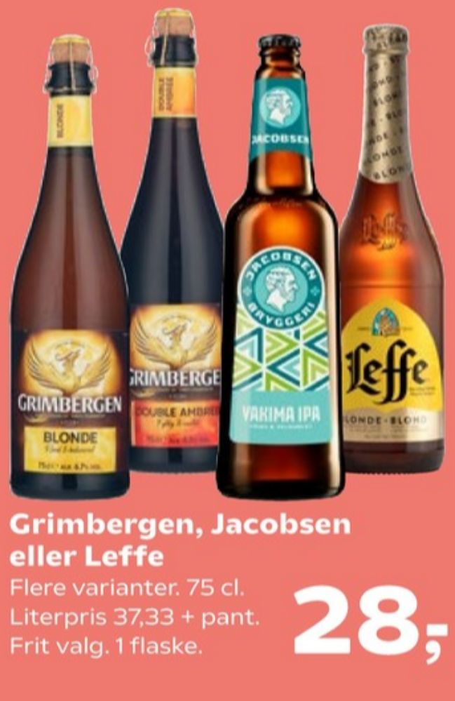 Leffe Blonde, Specialøl