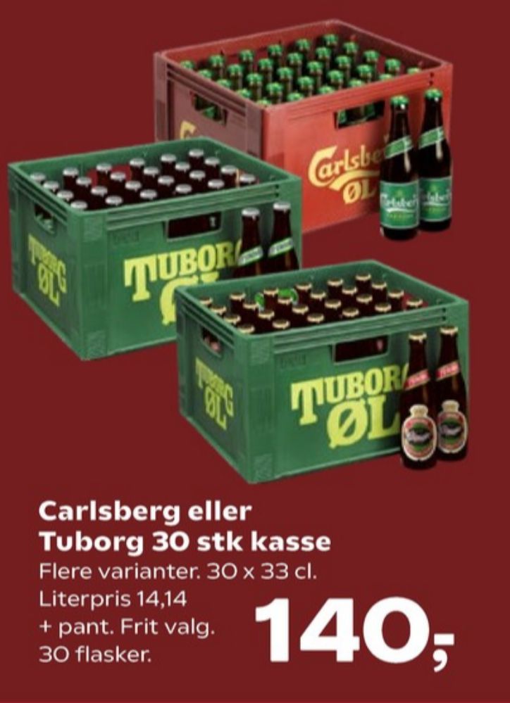 Tuborg Grøn, Øl