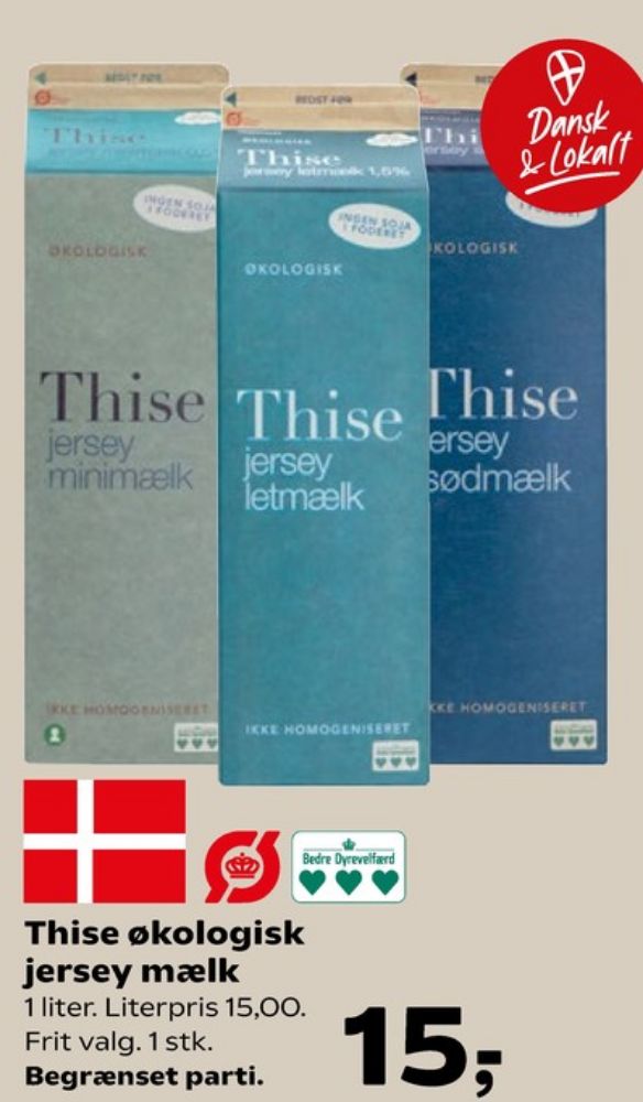 Thise, Jersey Sødmælk