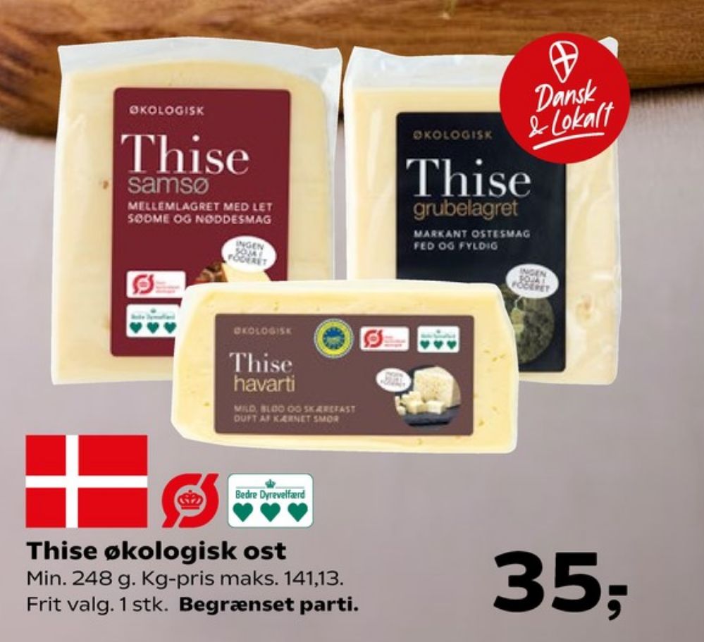 Thise, Skæreost Samsø Mellemlagret