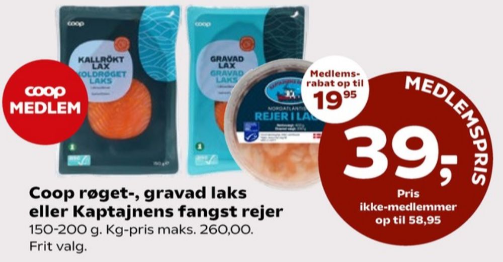 Kaptajnens Fangst, Rejer
