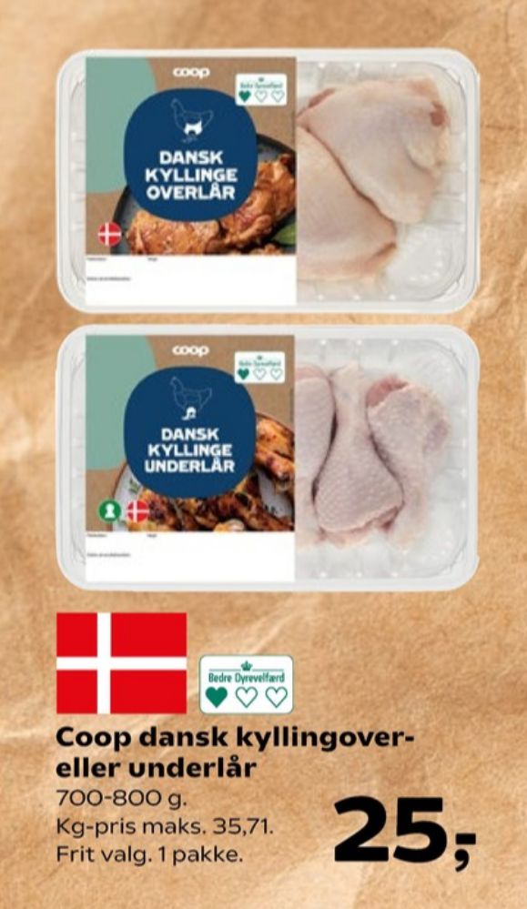 Coop, Kyllingeoverlår