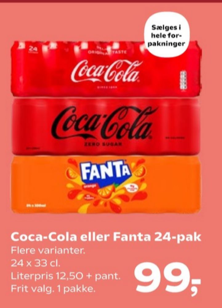 Coca Cola, Cola 24 pk.