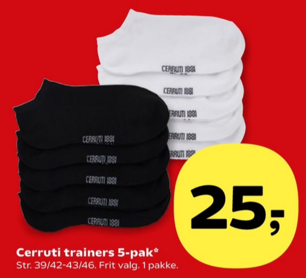 Cerruti, Strømper