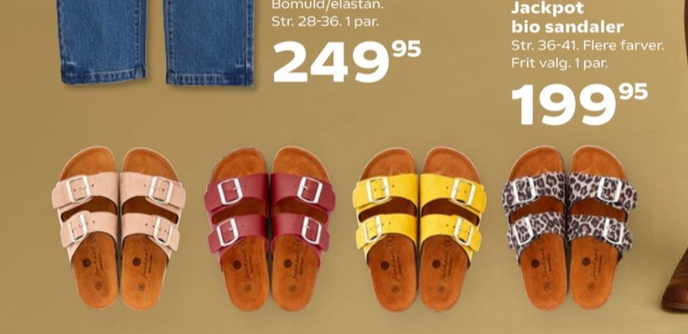 Jackpot, Damesandaler