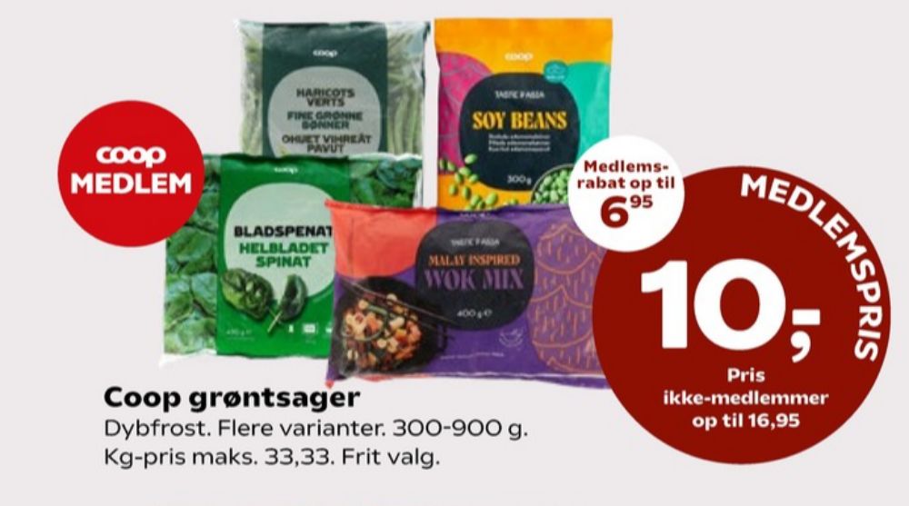 Coop, Helbladet Spinat