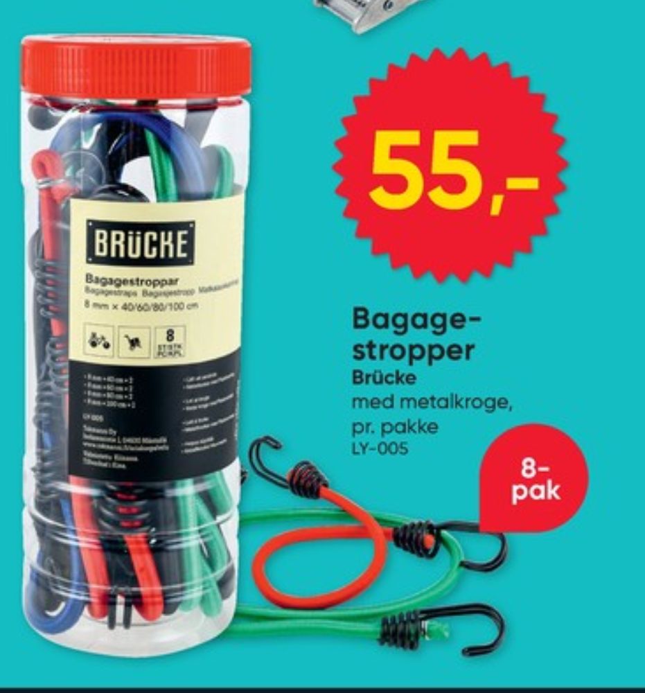 Brücke, Bagagestropper