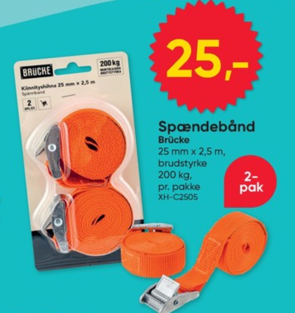 Brücke, Spændebånd