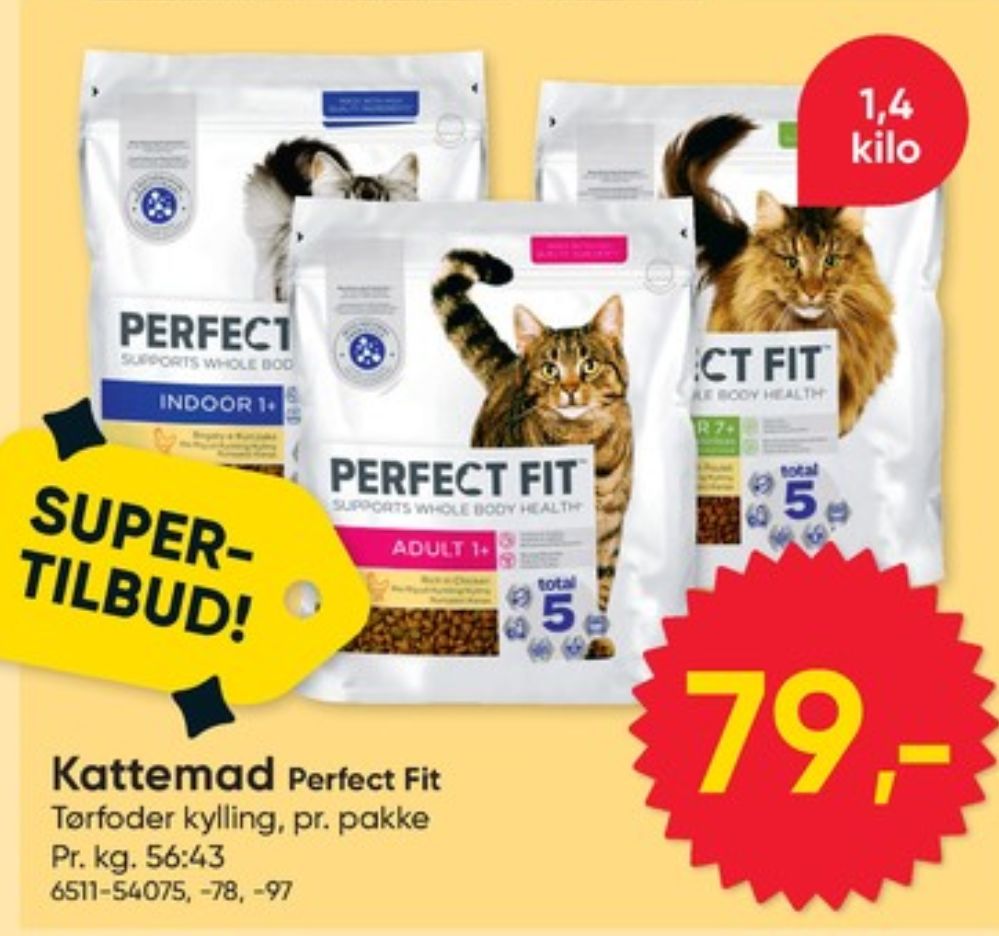 Perfect fit, Kattefoder
