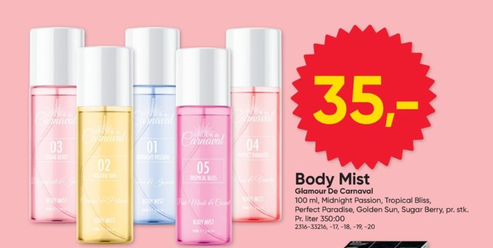 Bodymist