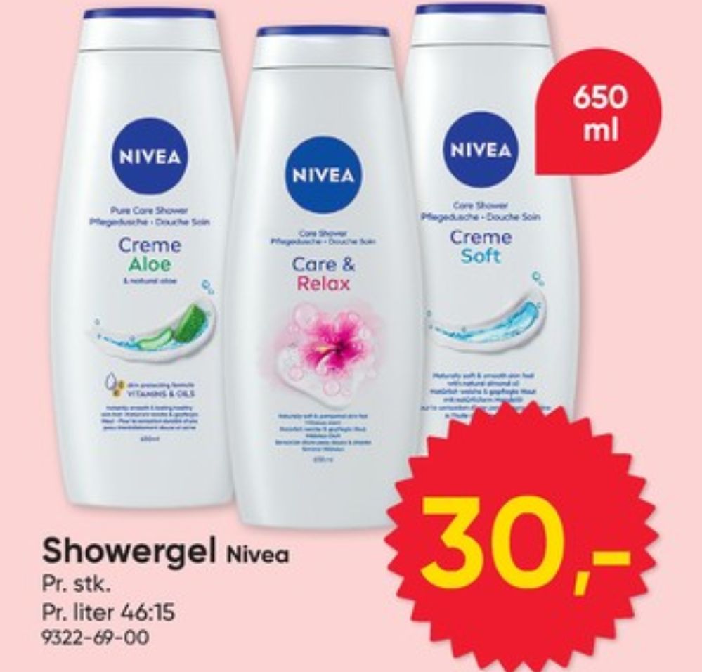 Nivea, Bodyshampoo