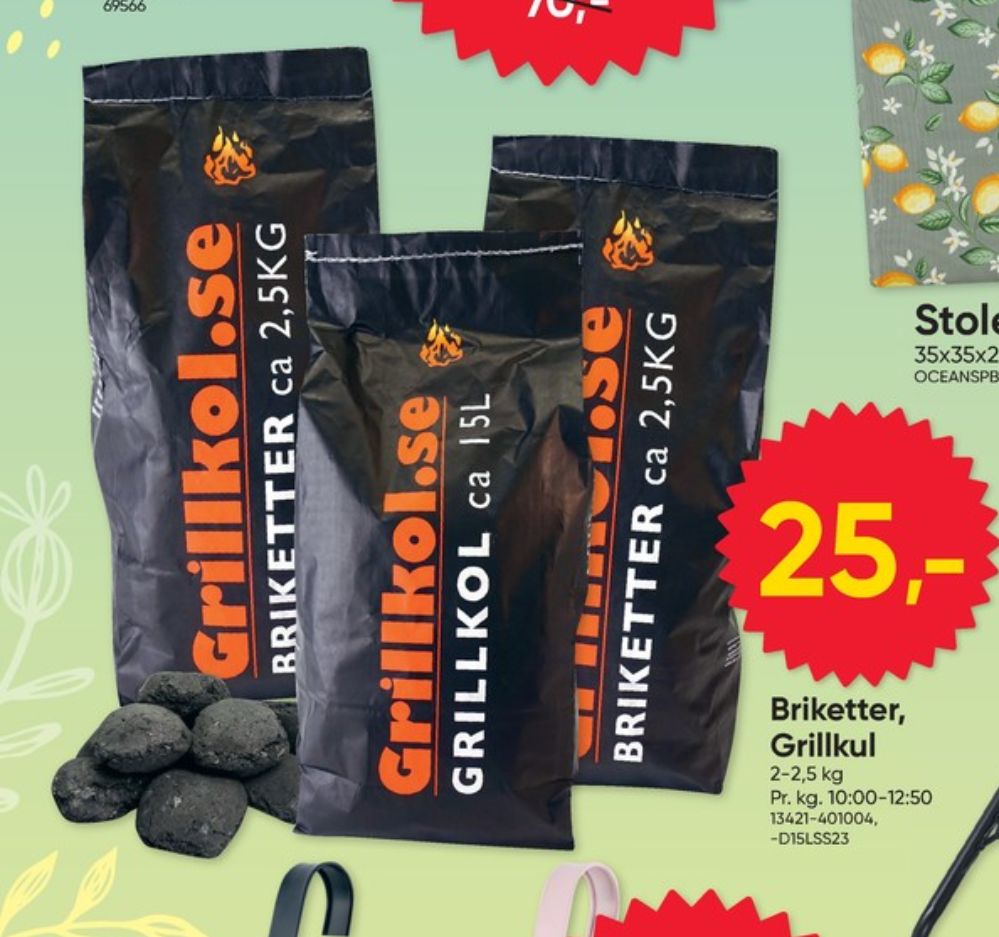 Grillbriketter