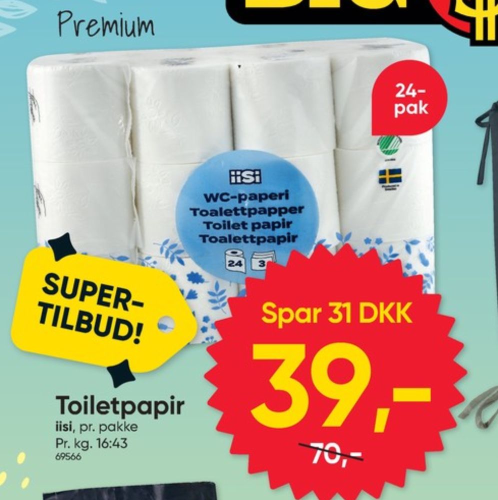 iiSi, Toiletpapir