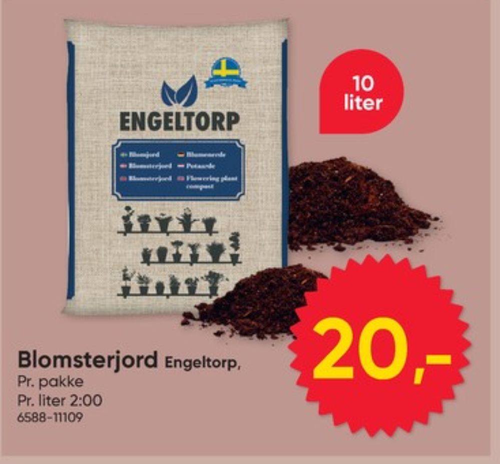 Engeltorp, Blomsterjord