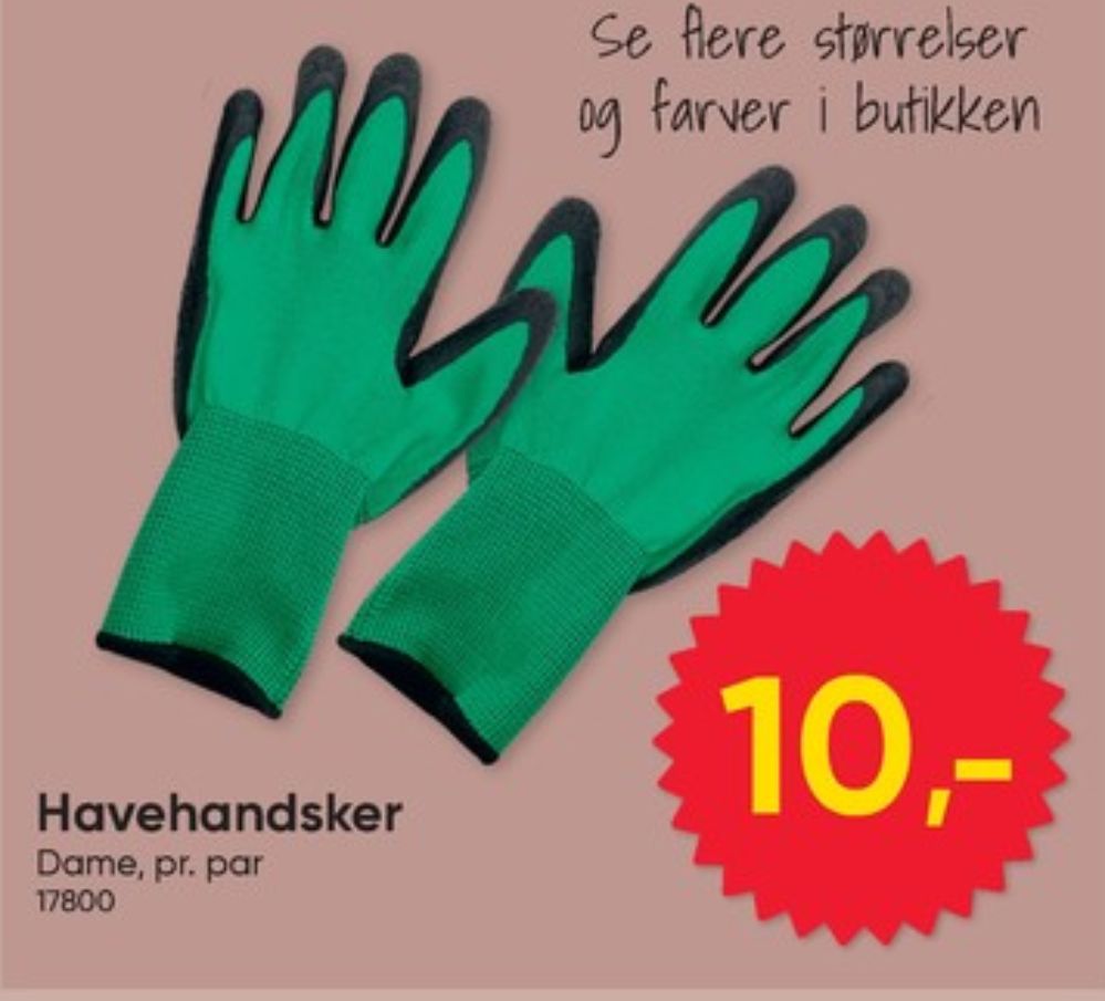 Havehandsker
