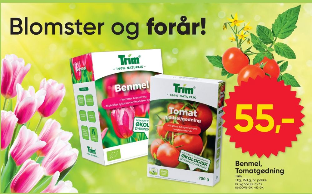 Trim, Gødning