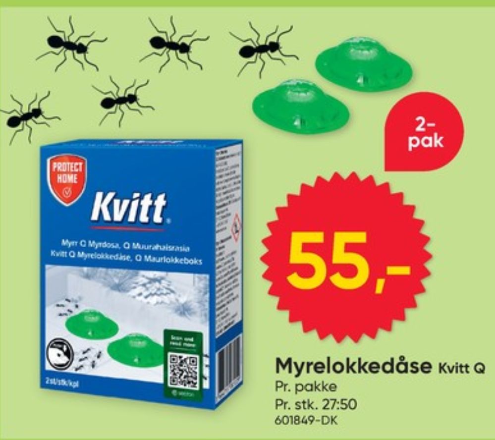 Protect Home Kvit, Myrelokkedåse