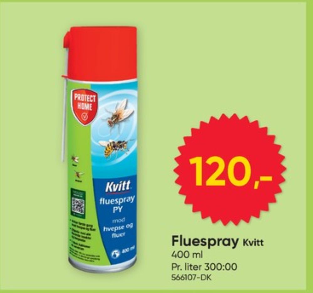 Protect Home Kvit, Fluespray