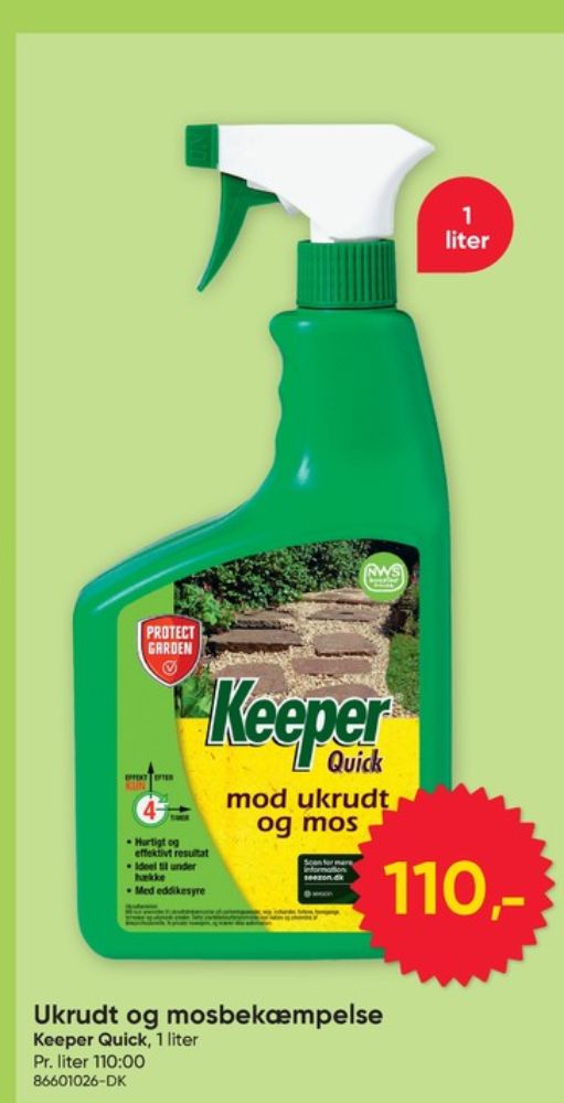 Protect Garden Keeper, Ukrudtsmiddel