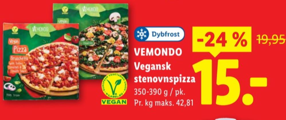 Vemondo, Pizza Verdura