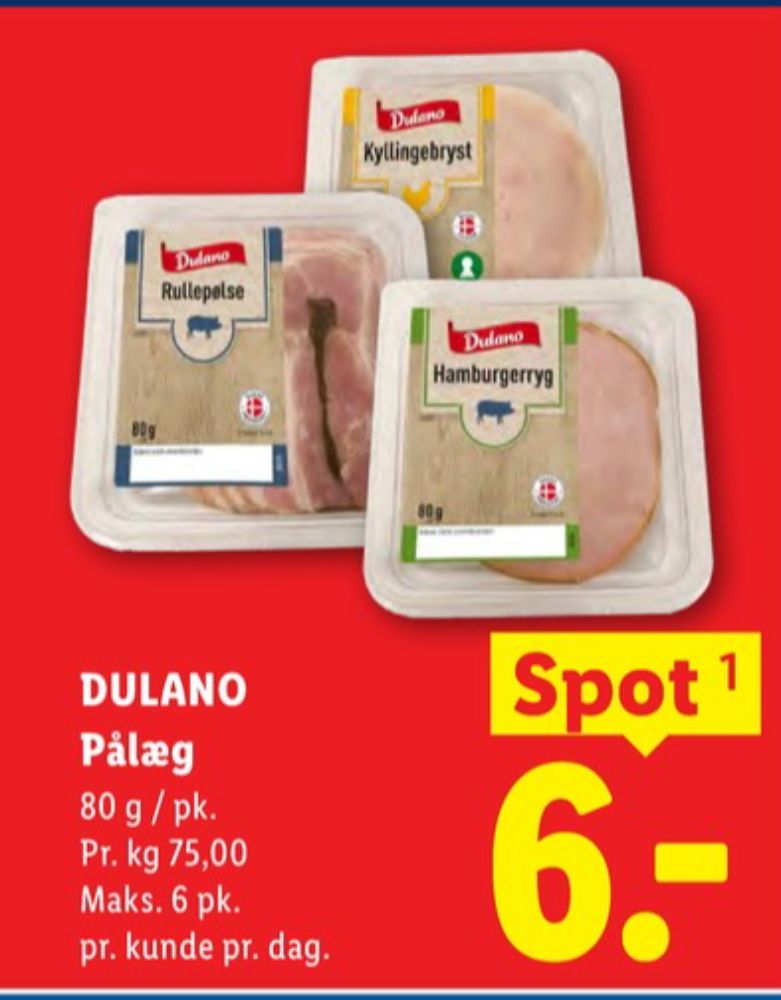 Dulano, Rullepølse