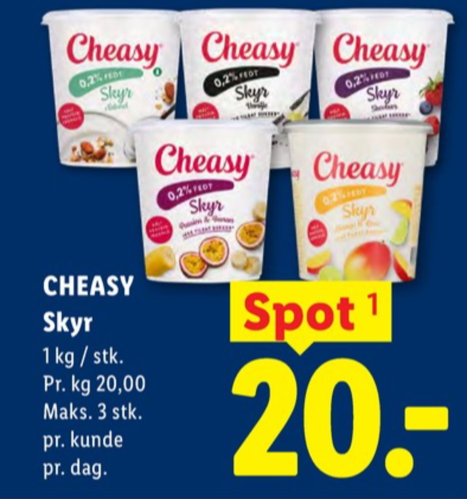 Cheasy, Passion & Banan Skyr