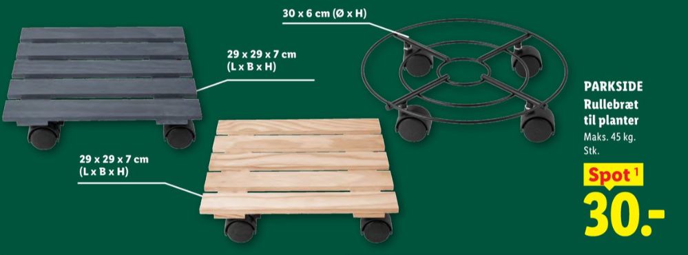 Parkside, Plantetrolley