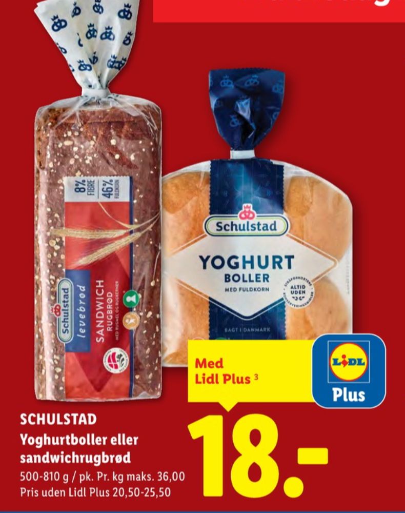 Schulstad Levebrød, Sandwich Rugbrød