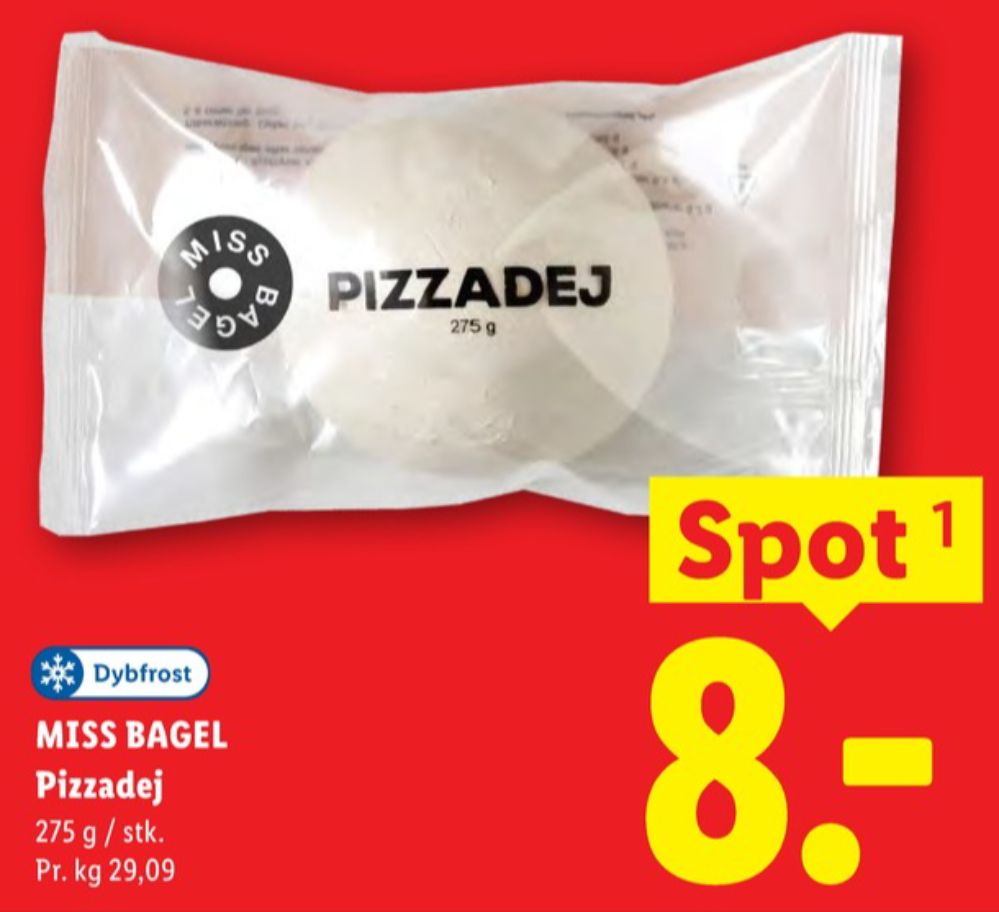 Miss Bagel, Pizzadej