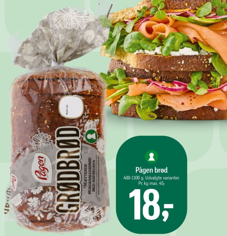 Pågen Grødbrød, Brød