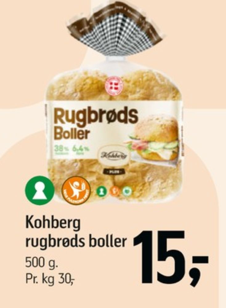 Kohberg, Rugbrødsboller