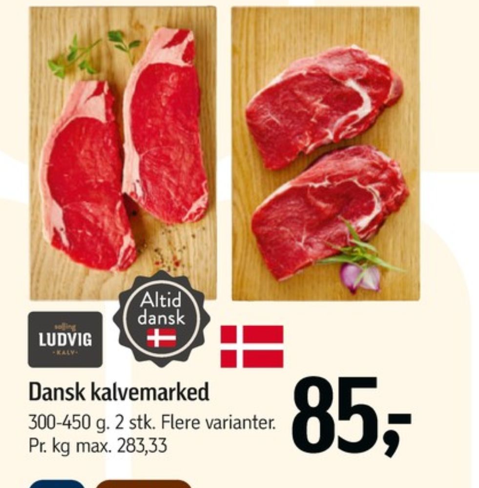 Salling Ludvig, Kalveentrecote