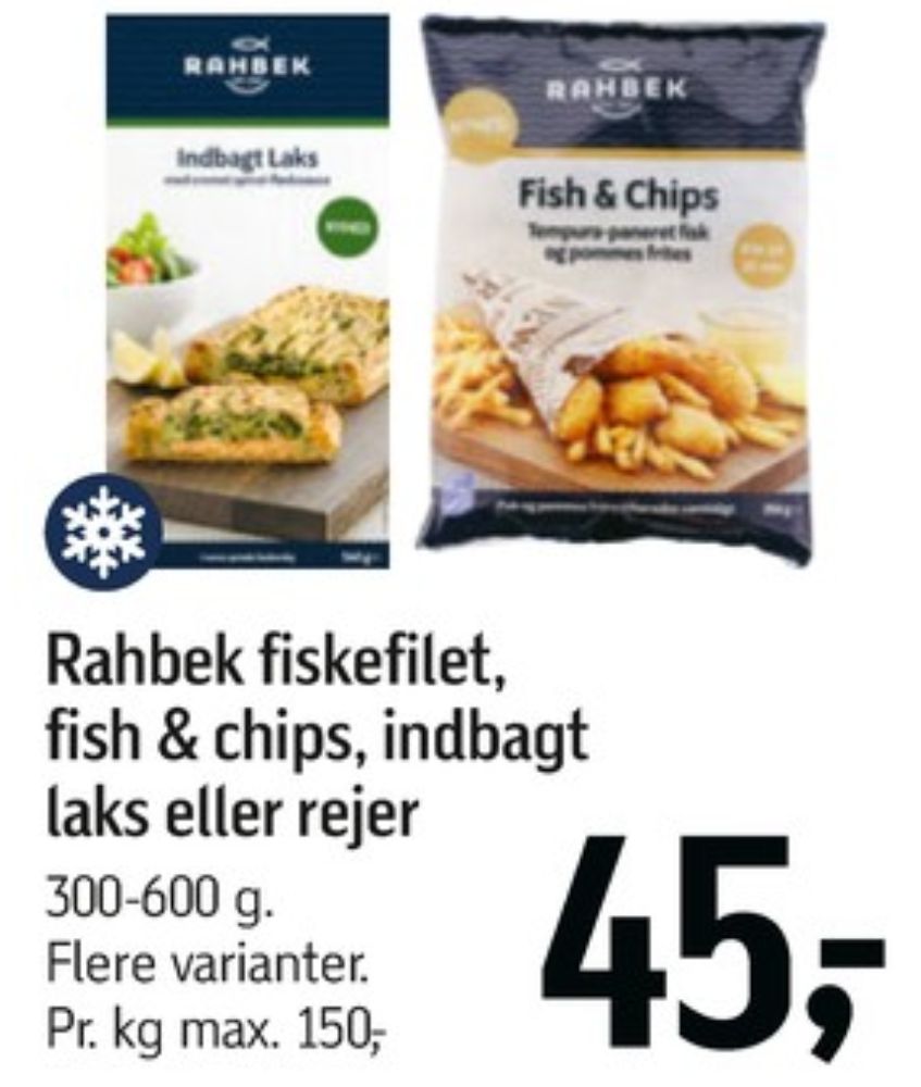 Rahbek, Indbagt Laks med cremet spinat-flødesauce