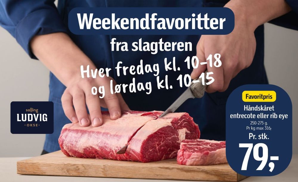 Salling Ludvig, Okseentrecotes