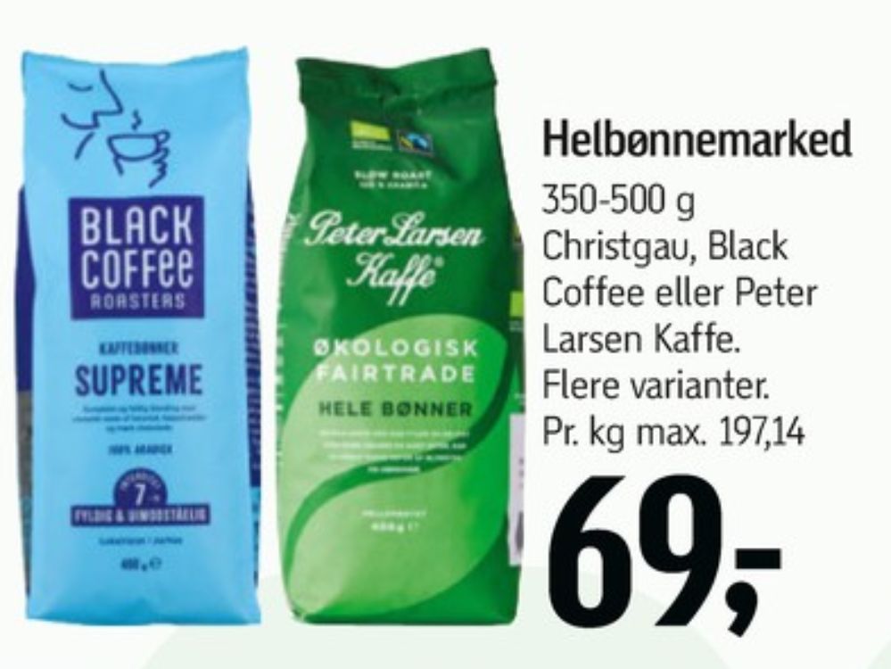 Peter Larsen, Kaffebønner