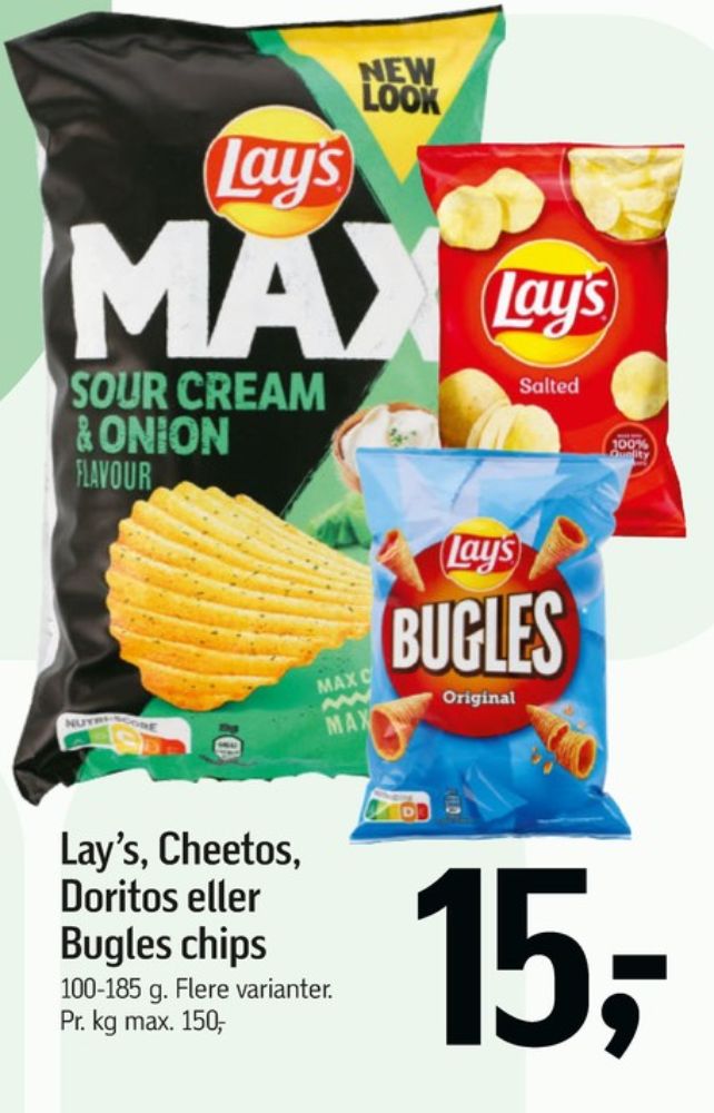 Lays, Saltede Chips