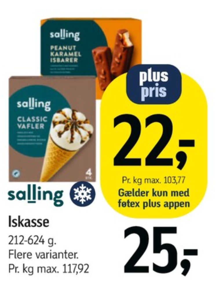 Salling, Peanut Karamel Isbar 