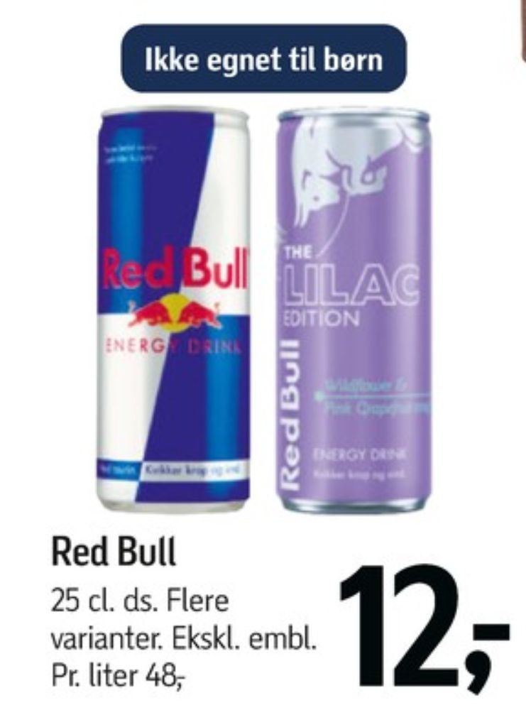 Red Bull Energy, Energidrik