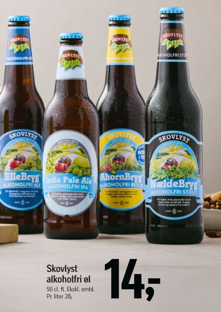 Skovlyst ElleBryg, Øl - Alkoholfri