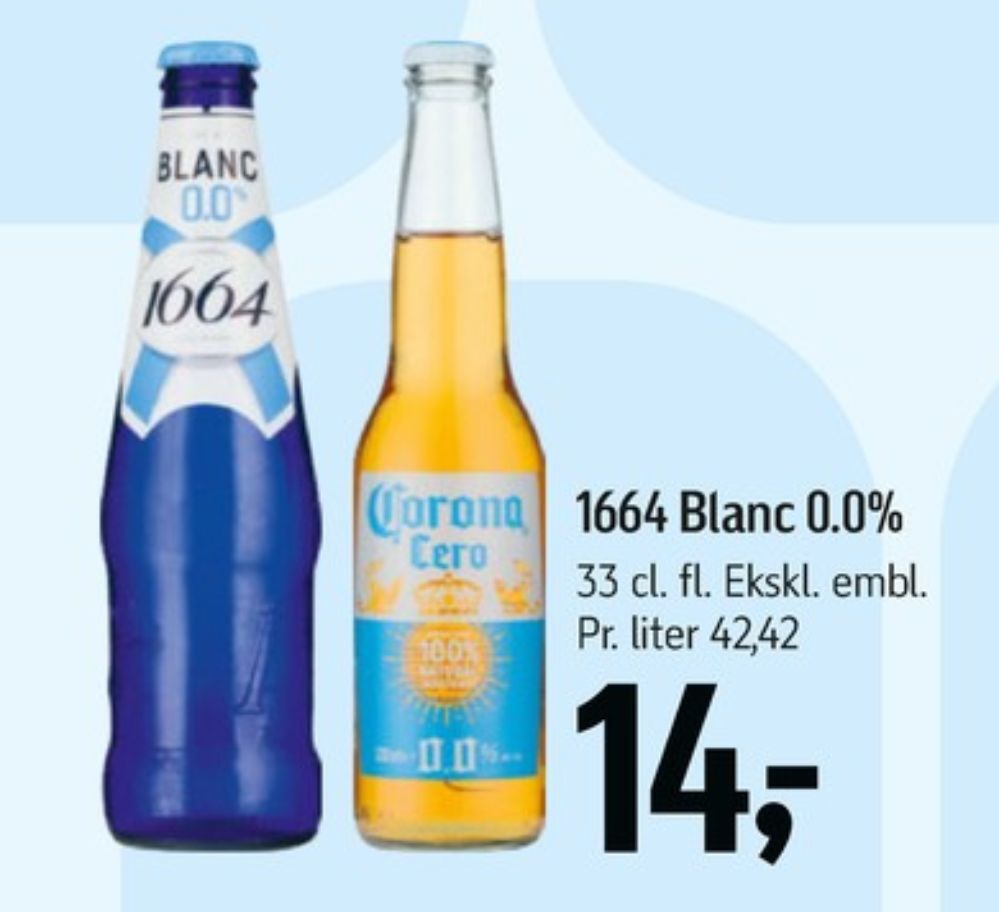 Corona Cero, Øl - Alkoholfri