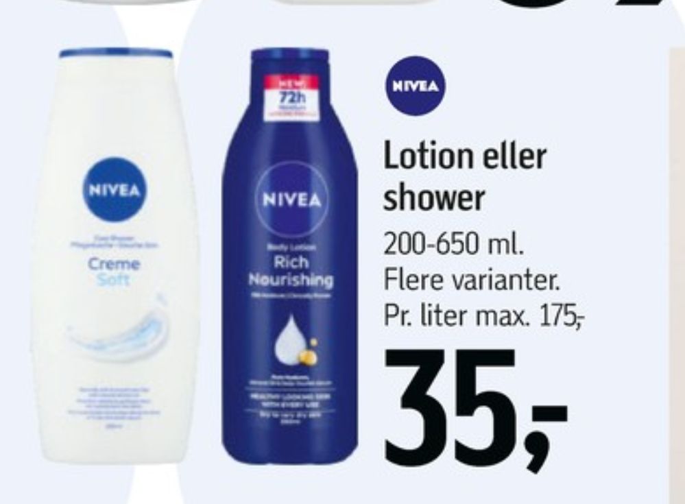 Nivea, Bodyshampoo