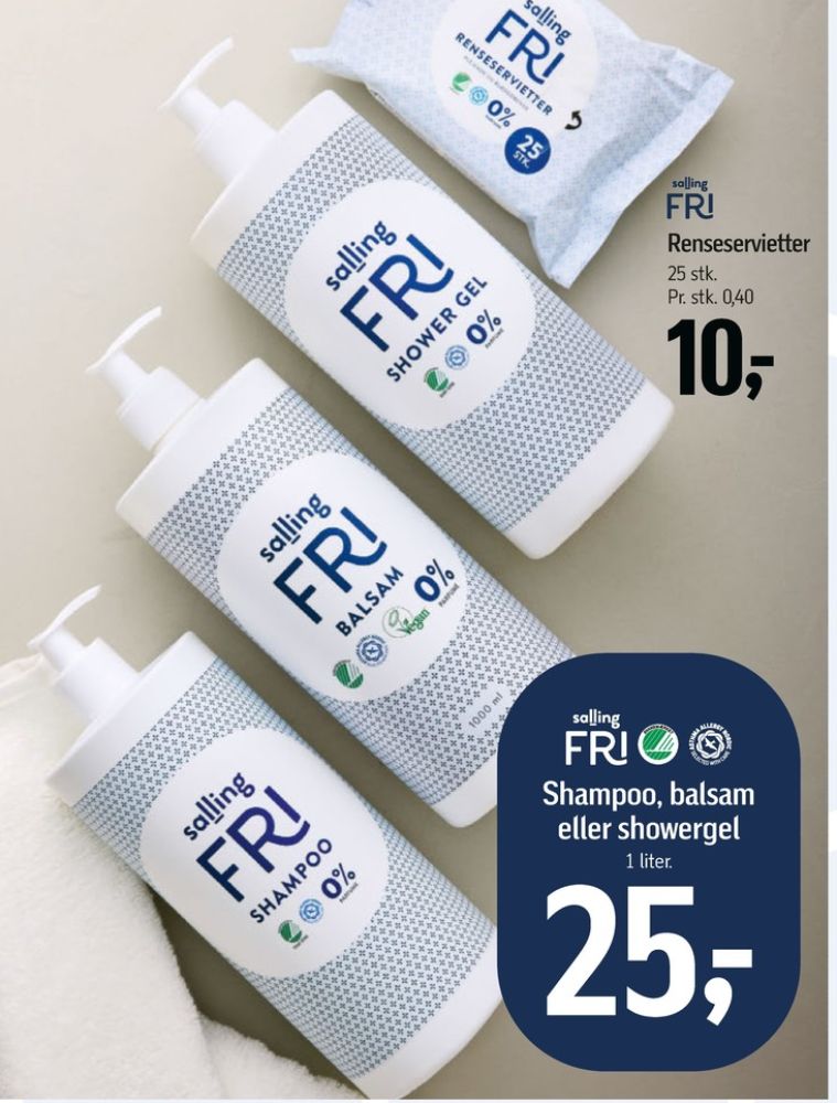 Salling Fri, Bodyshampoo