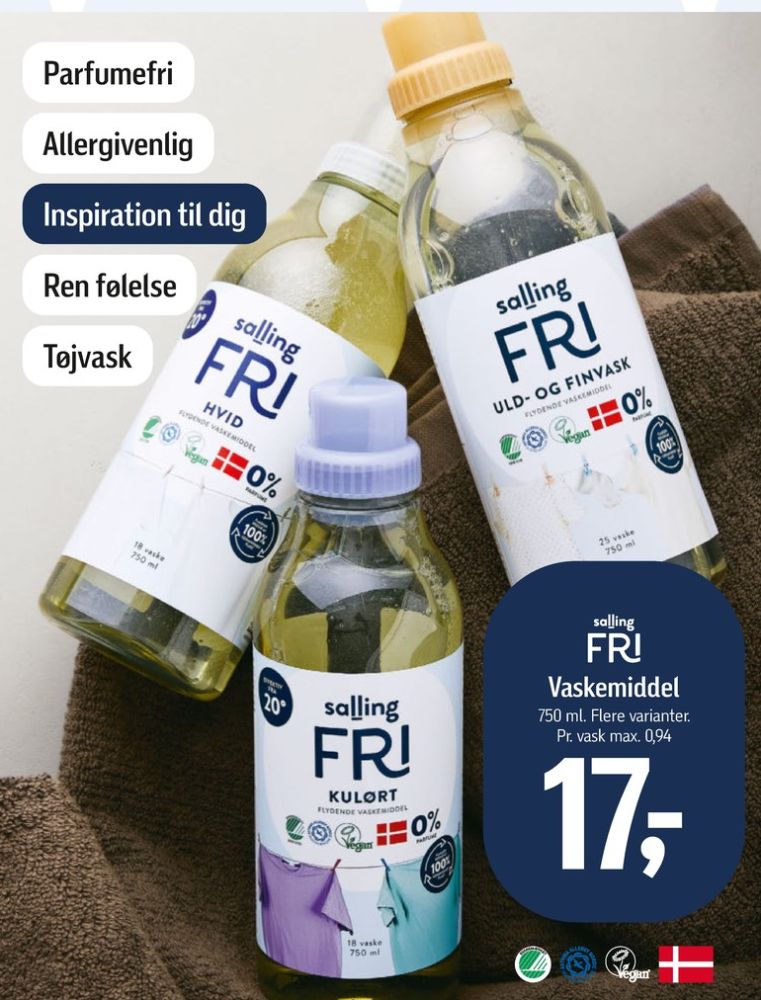 Salling Fri, Vaskemiddel-flydende