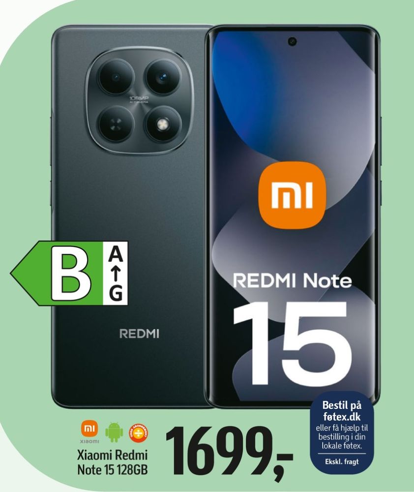Xiaomi Redmi Note 15, Mobiltelefon